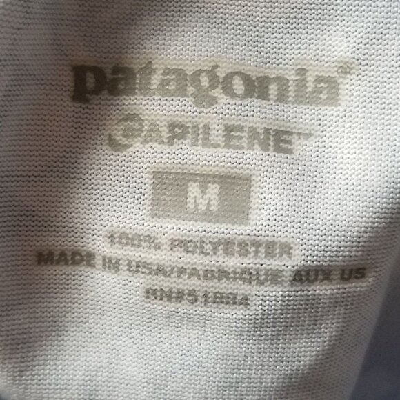 Patagonia Apilene Floral Short Sleeve Top Medium - Picture 4 of 4